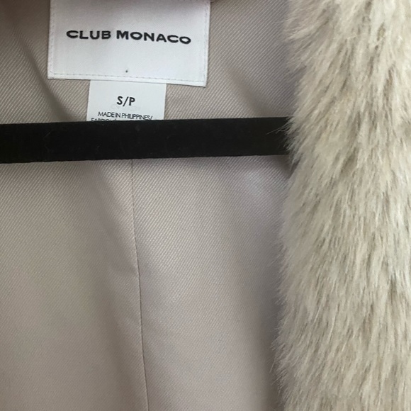 Like new faux fur vest small - Picture 2 of 5